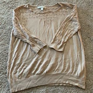 3/4 length light sweater